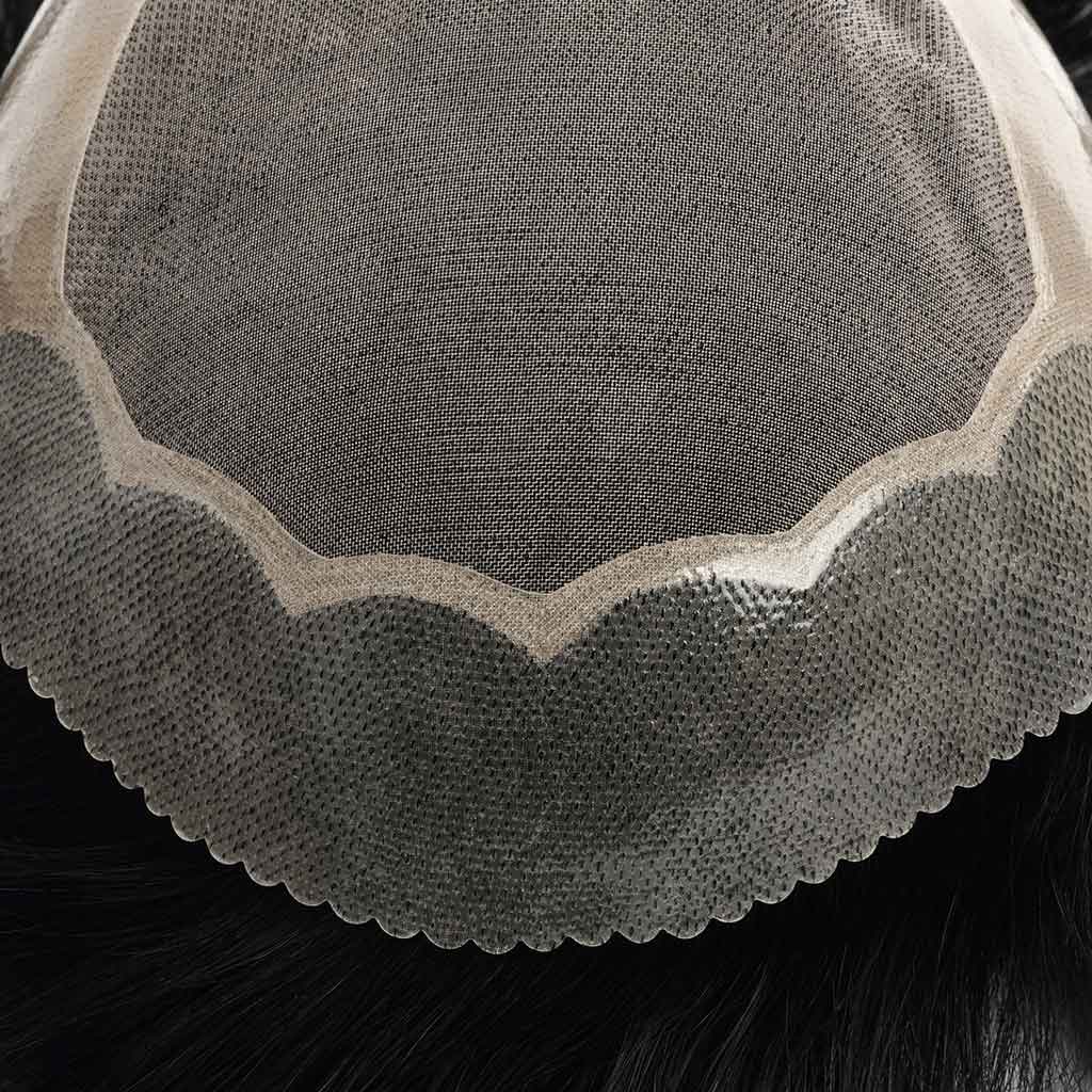 close-up view of base