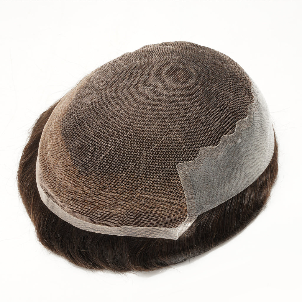 Swiss lace men’s hair system