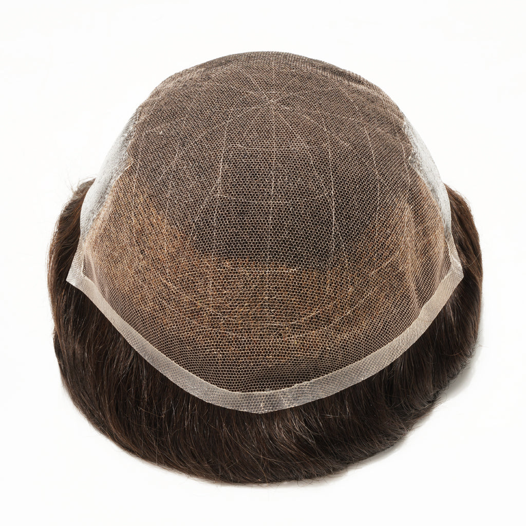 Swiss lace hair system for men