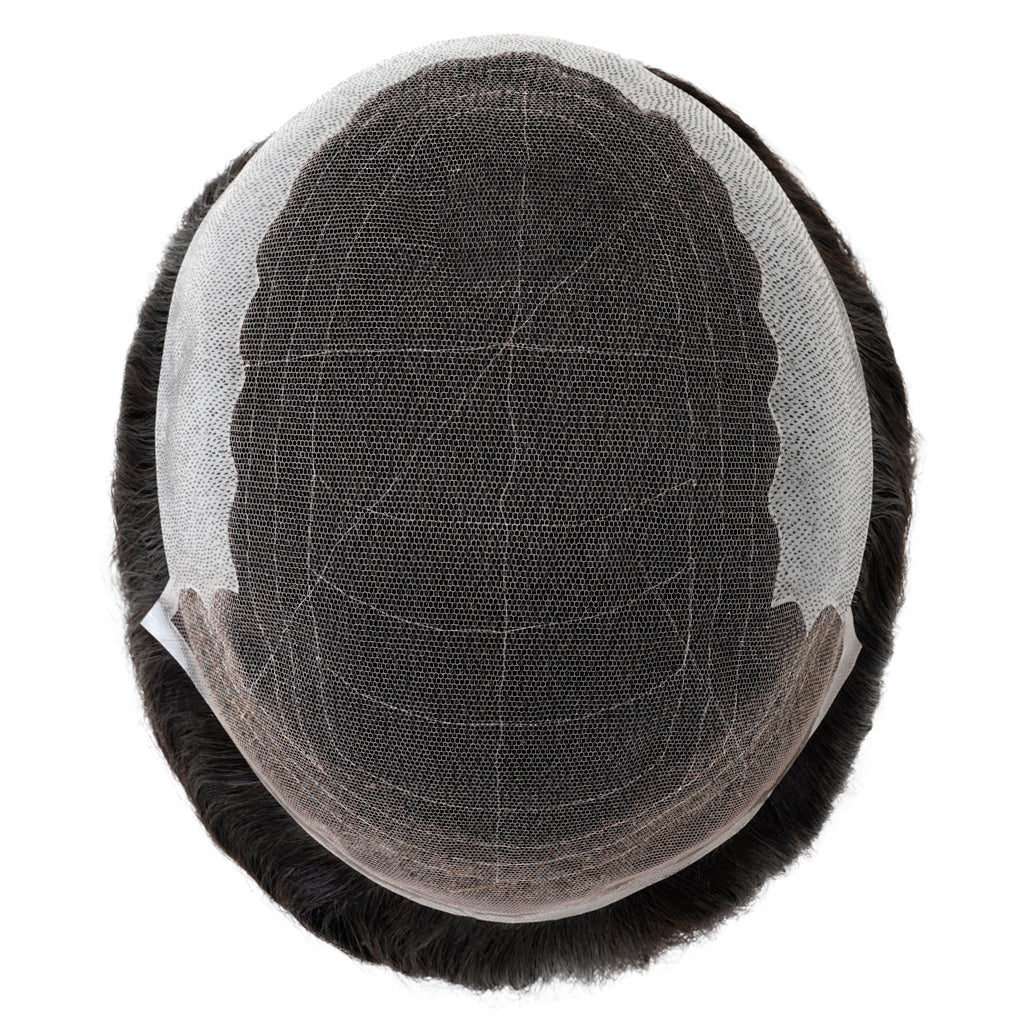 Swiss lace base hair system