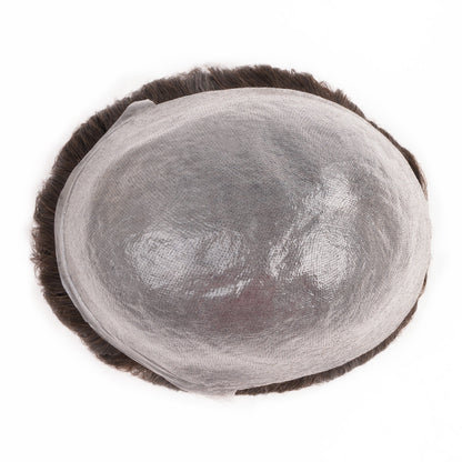 Thin skin hair system - top view showing thin skin base