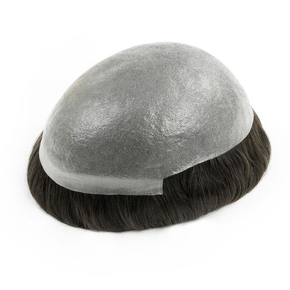 Transparent Poly Skin Men’s Toupee