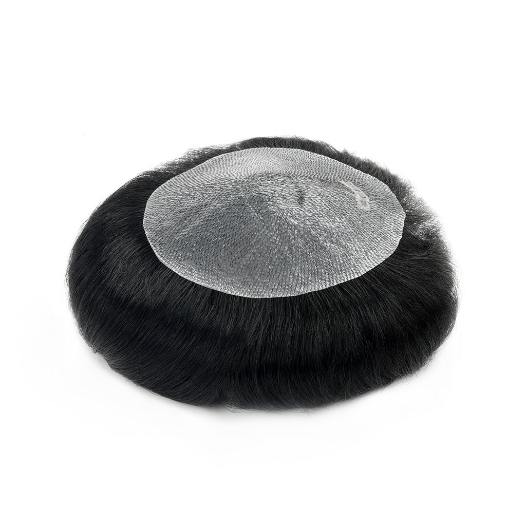 Poly Thin Skin V-looped Top Hairpiece