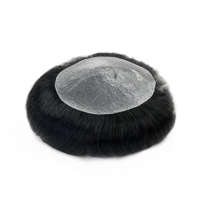 Poly Thin Skin V-looped Top Hairpiece