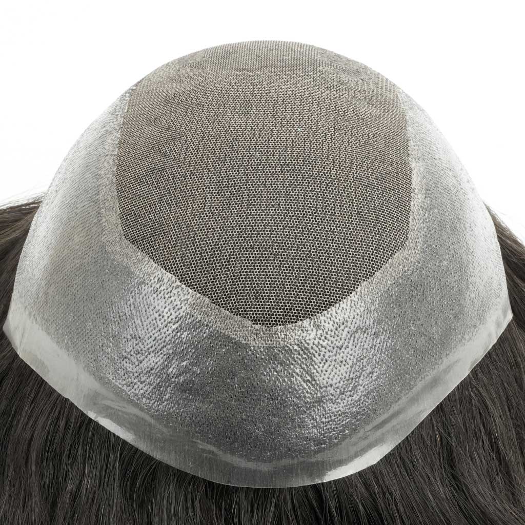 hair system showing base