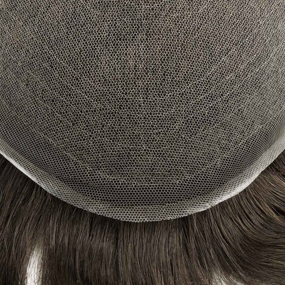 Close-up view of lace base