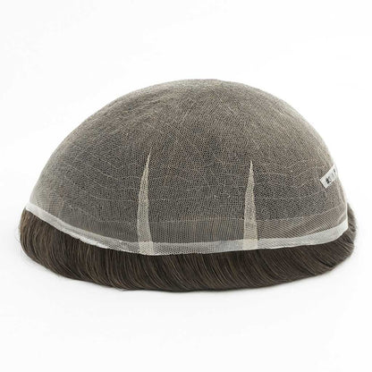 side view of super fine swiss lace