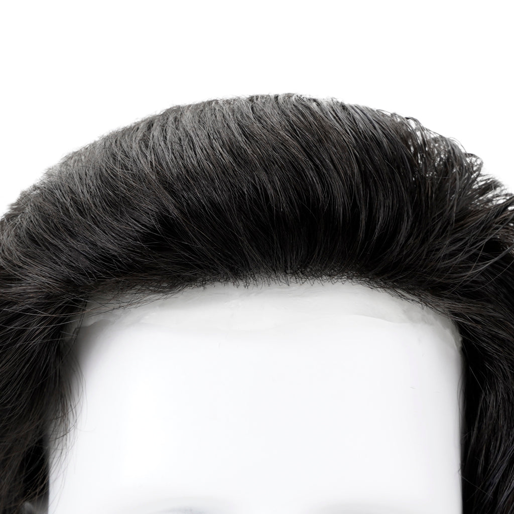 hair piece on figurine - unnoticeable base