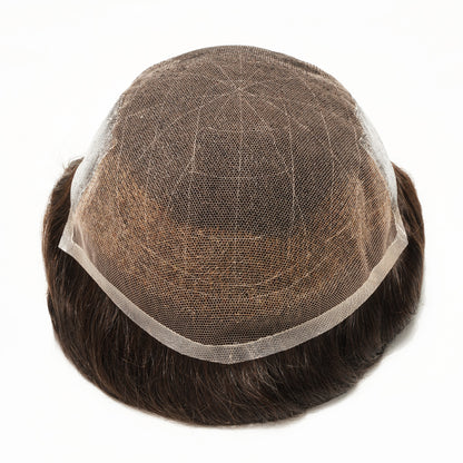 Swiss lace hair system for men